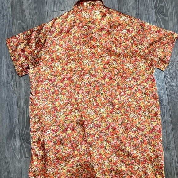 Victoria Secret fairy floral silky cottage core night shirt button down Small - Picture 4 of 7